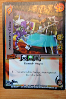 UFS Universal Fighting System Soul Calibur III Attack Foil-''Namtar's Claw''