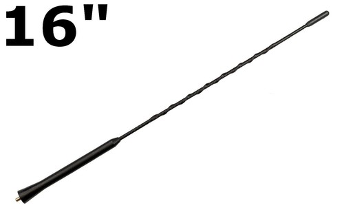 16" Antenna Mast Power Radio Roof AM/FM for TOYOTA NISSAN DODGE MAZDA BMW VW New - Picture 2 of 14