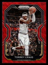 2020-21 Panini Prizm #7 Torrey Craig Ruby Wave Prizms card