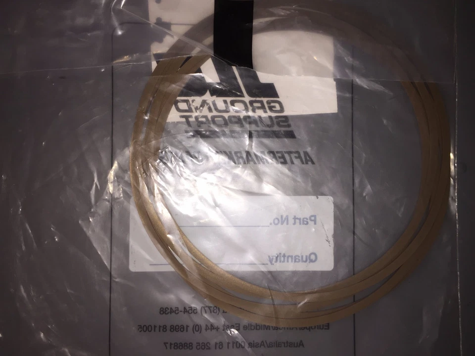 NUEVO Pieza Nº70022193 JLG Anillos de Respaldo CANTIDAD-5 con Envío Gratis Foto 3 de 3