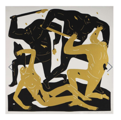Cleon Peterson - Into the Sun (Light) Screenprint Victory obey chevrier