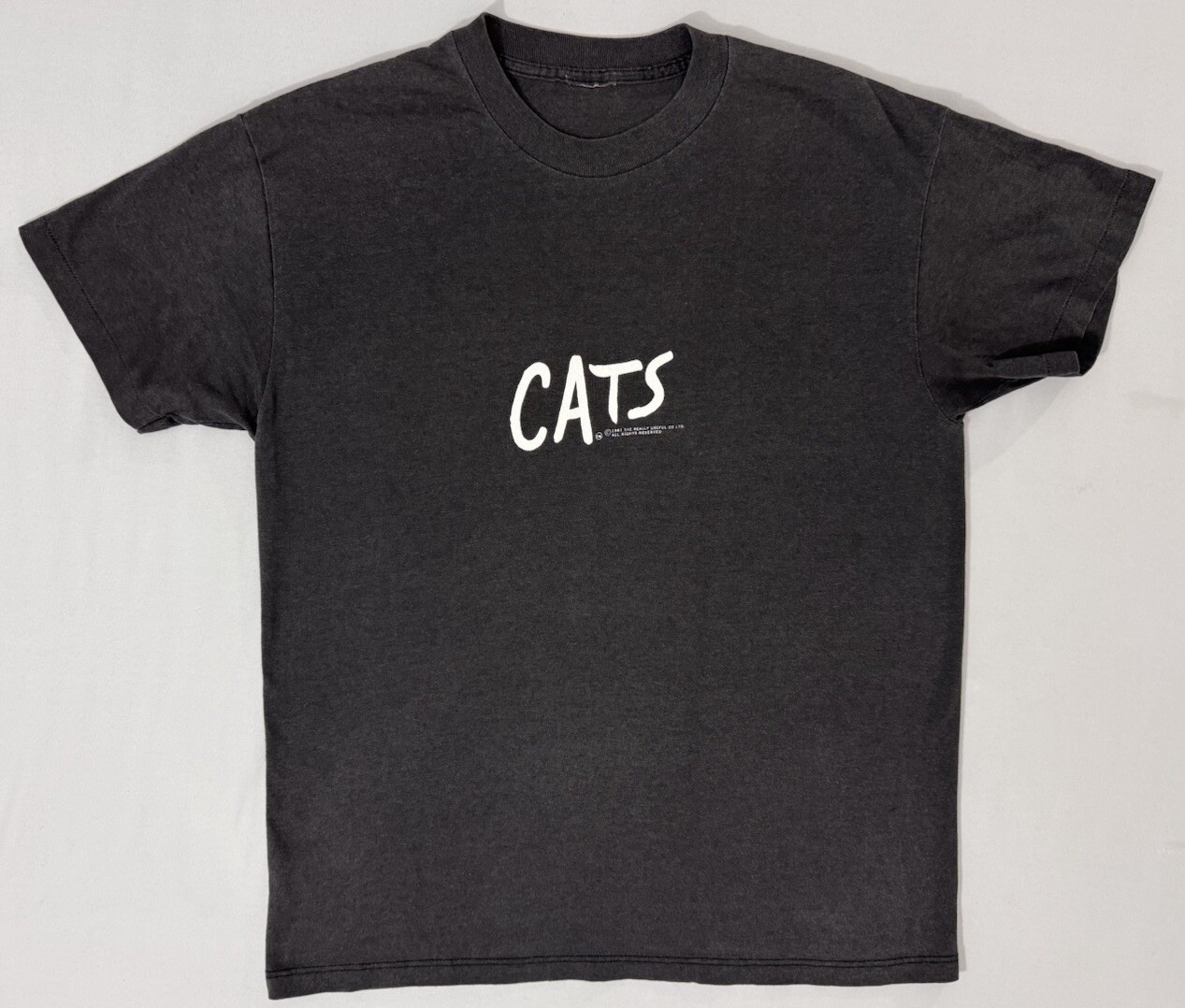 Vtg Cats Shirt 1981 Musical Broadway Promo Single Stitch Size Small