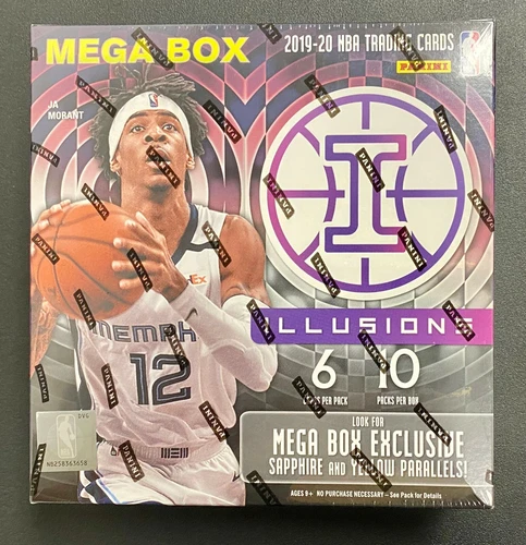 2019-20 Panini Illusions Basketball Mega Box Brand New and Sealed