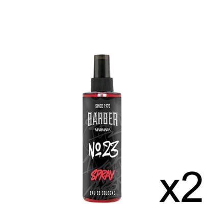 BARBER SALON BEAUTY MARMARA EAU DE COLOGNE AFTERSHAVE SPRAY 1.7OZ  #23 2 PACK