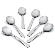 Oneida Aptitude Soup Spoons - Set Of 6