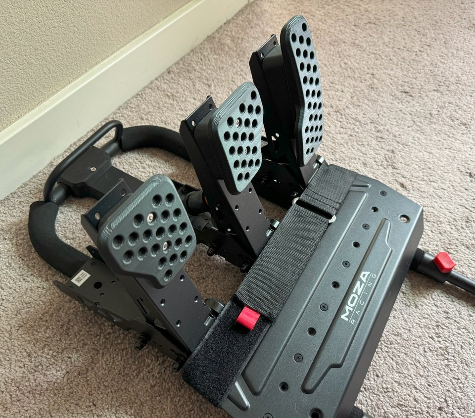 Moza SR-P and SR-P LITE GT Pedals Cleats - More grip and better heel ...