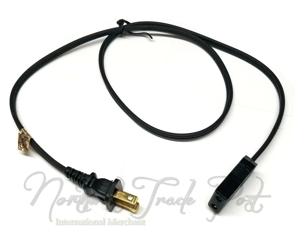 Cable de alimentación AMPLIO de repuesto para rizadores de pelo vintage Clairol Kindness Hot Roller Foto 2 de 4