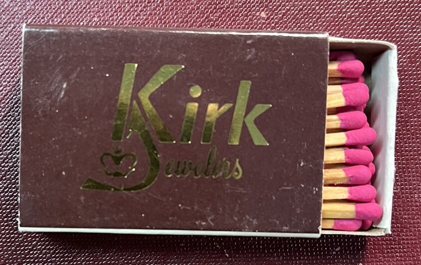 Kirk Jewelers Vintage Box Of Matches, Thousand Oaks, California eBay
