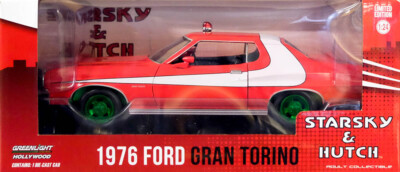 1976 Ford Gran Torino Starsky & Hutch GREEN MACHINE 1:24 GreenLight 84042