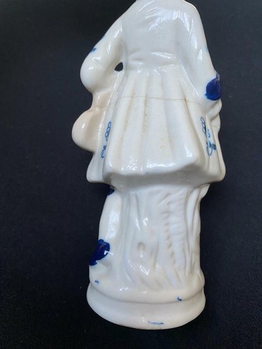 Vintage Germany Porcelain Figurine Musician Orginal Rare 20th century Europe 6" - Picture 9 of 12