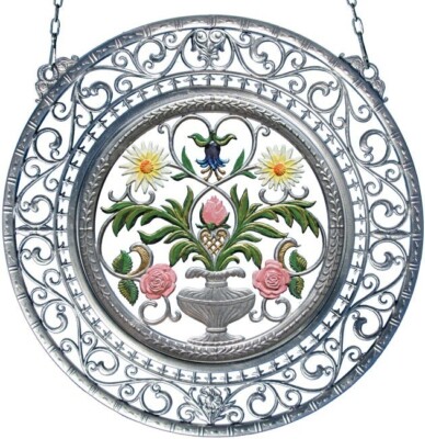 壁掛け　Wilhelm Schweizer Artist Wilhelm Schweizer German Pewter Zinnfiguren Wall Hanging
