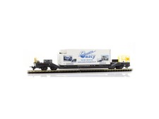 BEMO 2289115 Scala H0m Carro trasporto container RhB Sbk-v 7705 (DC)