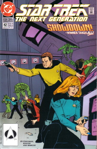 Star Trek: The Next Generation Comic Book #42 DC Comics 1993 VERY FINE/NEAR MINT - Picture 1 of 1