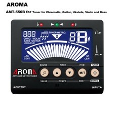 Aroma AMT-550B Free Standing 3 In 1 Big Screen Metronome, Tuner Ukulele Violin