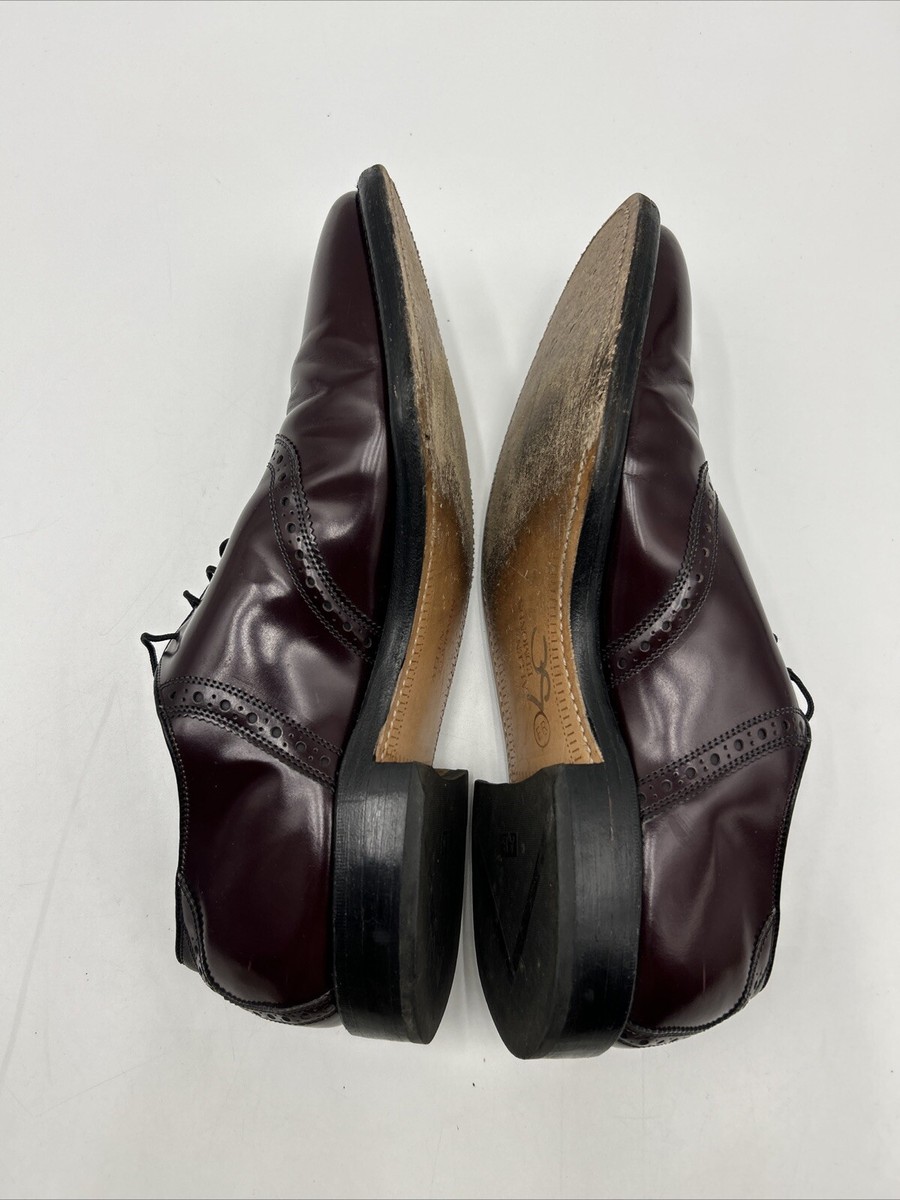 ALLEN EDMONDS ‘Polo’ s10.5 men’s shoes Gently loved! Leather Burgundy/Blk Allen Edmonds Polo Men main image 4