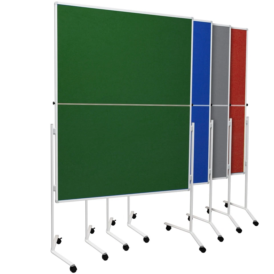 Moderationstafel Filztafel oder Whiteboard für Präsentationen doppelseitig - Bild 3 von 3