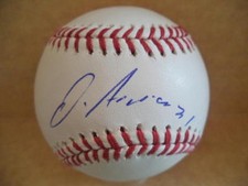 OSWALDO ARCIA TWINS/RAYS/PADRES SIGNED AUTOGRAPHED M.L. BASEBALL W/COA 