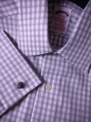 Brooks Brothers Shirt French Cuff Madison Classic Fit - NWT MSRP $185 - New - Picture 23 of 41