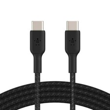 BELKIN Boost Charge Braided Fast Charging USB-C to USB-C Cable 1m - Black