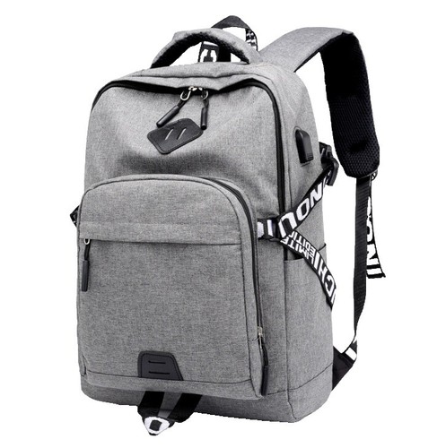 ama dablam canvas laptop backpack AMA DABLAM Laptop Backpack for School Hiking Work Cotton Gray & Brown