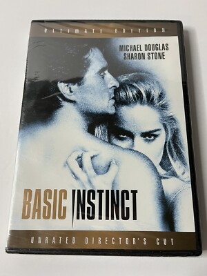 Basic Instinct - Ultimate Edition (DVD, 1992, WS, Region 1). NEW, FREE SHIPPING.