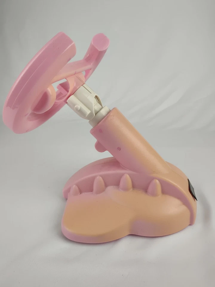 Dream Gear Nintendo Wii Racing Wheel Mario Kart Rosa Soporte Completo Con Mando Foto 4 de 4