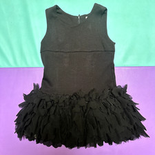 Microbe Girls Viscose Blend Fashion Ruffled Dress Size 4 Years Worn Once