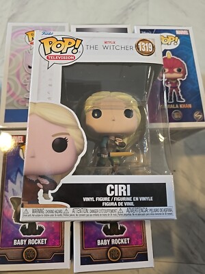 FUNKO POP! TELEVISION: Witcher S2 - Ciri w/Sword [New Toy] Vinyl Figure