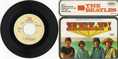 ''THE BEATLES'' Originalversion des Films HELP! (EP 45tours Mexico) NEUWERTIG