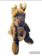FOLKMANIS Large Plush Kangaroo Hand Puppet "Folktails" 18" Tall