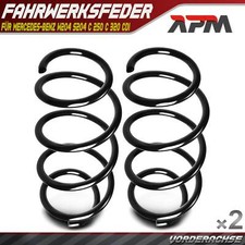 2x Feder Fahrwerksfeder Vorderachse für Mercedes-Benz W204 S204 C 250 C 320 CDI