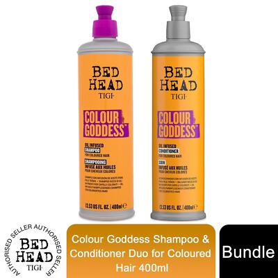 Bed Head By TIGI Colour Goddess Shampoo & Conditioner Duo für coloriertes Haar 400ml