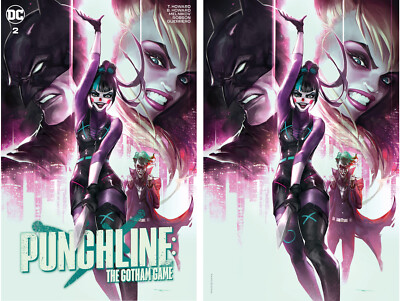 PUNCHLINE: THE GOTHAM GAME #2 (IVAN TAO EXCLUSIVE TRADE/VIRGIN VARIANT SET) ~ DC