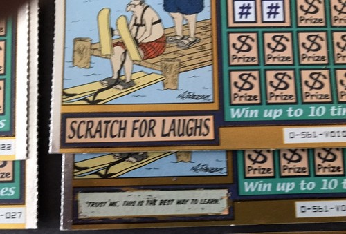 Close to Home Michigan Instant  SV  Lottery Lots of 5 and 5 , Cartoons, Comics - Picture 2 of 6
