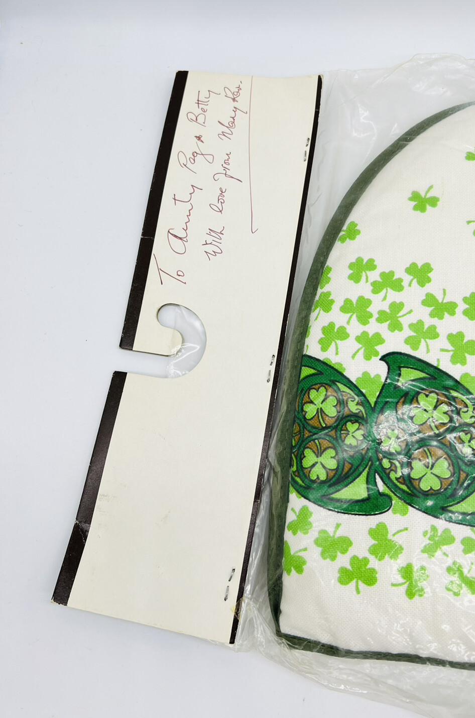 Vintage Irish Shamrock Teapot Cosy Cozy Ireland Causeway CoOrdinates