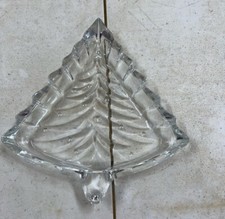 Holiday Magic Christmas Tree Candy Dish - Made In The USA - By Luminarc - 7”W