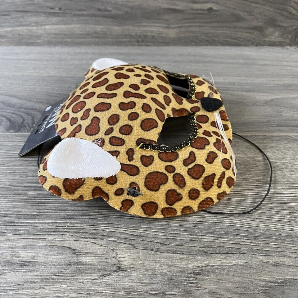 Máscara de ojo de gato de la selva Disfraz de Halloween Disfraz Mascarada Vestir Foto 4 de 4