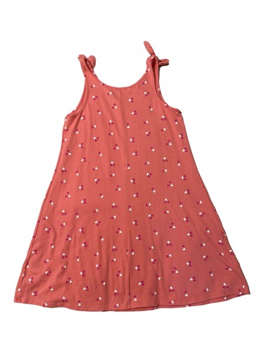 Cat & Jack Sundress Girls Size L (10/12) Sleeveless Pink Hearts - 第 2/2 張圖片