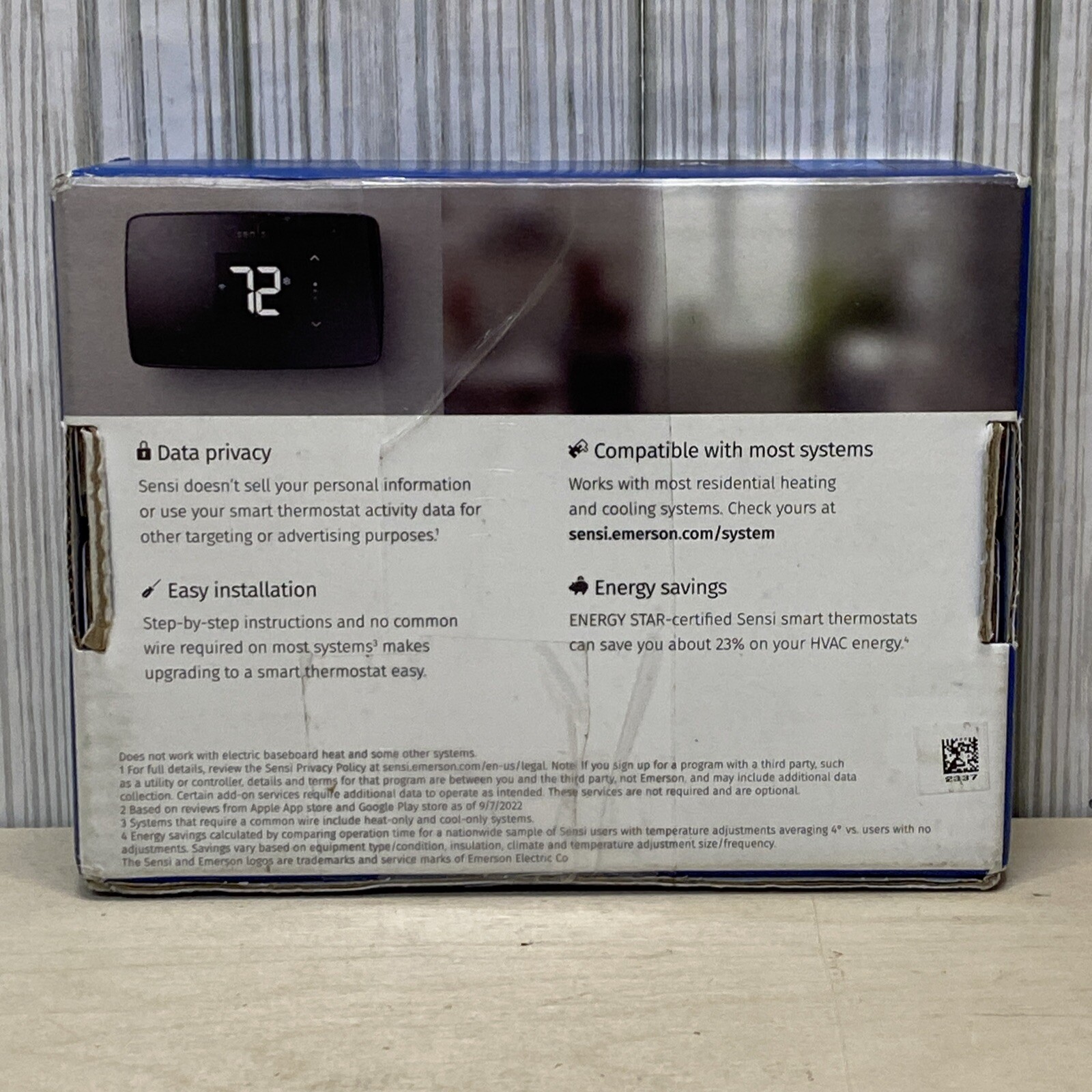 Sensi Lite Touch Smart Programmable Thermostat (ST25) - Alexa, Google, HomeKit
