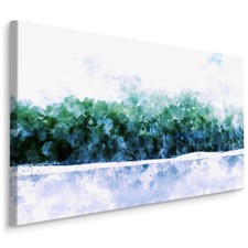 CANVAS Leinwand Bilder XXL Wandbilder Kunstdruck Abstrakte Malerei Wald 138