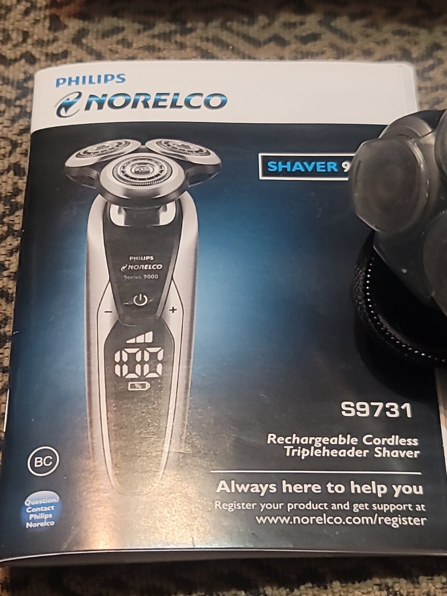 Philips Norelco 9000 Series 9800 Wet / Dry Rechargeable Shaver