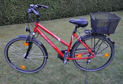 Fahrrad Gudereit LC30 Damen Trekking 28'', rot, RH 48, Shimano LX, RST Federgabel