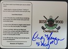 Cindy Morgan Lacey signed Caddyshack Bushwood Country Club scorecard