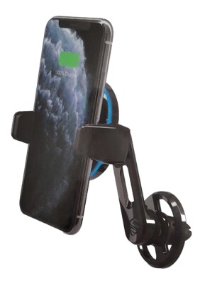 Scosche MagicGrip Auto For Grip Wireless Charging Vent Mount Qi Charging Black