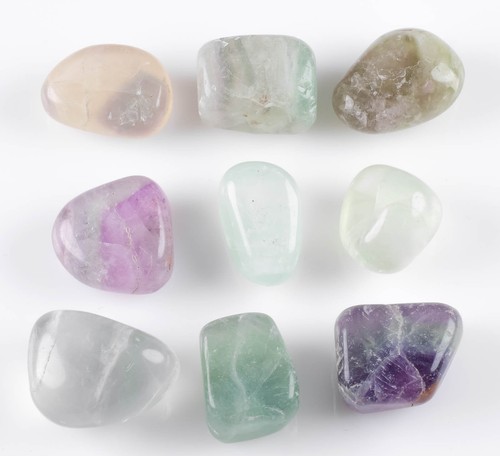 FLUORITE Tumbled Healing Crystals and Stones, Self Care, Unique Gift, E0473 - Picture 4 of 5