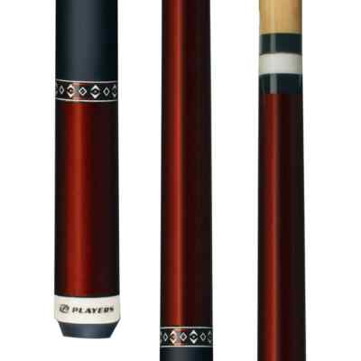 Players Copper Gloss Wrapless Cue C601 - Freee Shipping