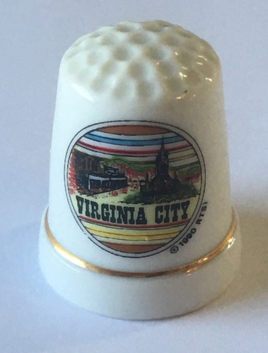 Virginia City Fingerhut Vintage Souvenir Sammlerstück