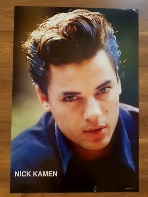 Nick Kamen  (USA NO TARIFFS) Original 1980's Large Italian Poster