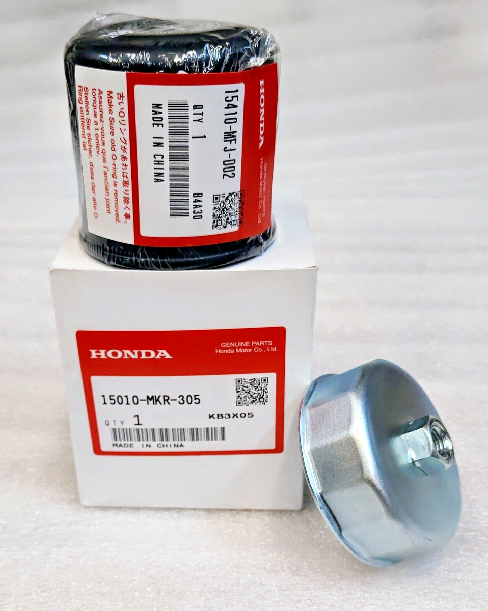 15010-MKR-305 Genuine Honda Motorcycle Oil Filter & Wrench MM9
