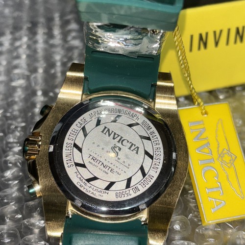 Invicta 25509 Men's Watch Green in Color - Picture 5 of 8
